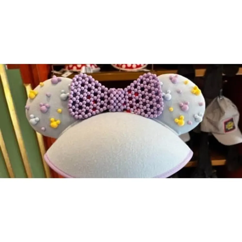 NWT❤️Disney Minnie Mouse Beaded Ear Hat